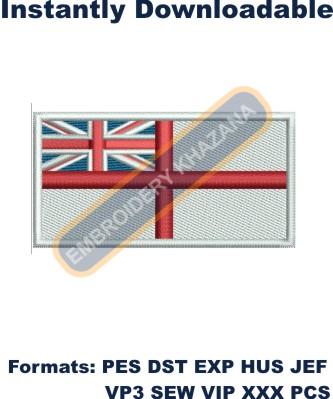  designs uk england flag embroidery design